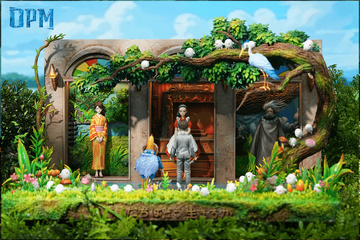 Great Uncle, Himi, Mahito Maki, Natsuko, The Gray Heron, Walla Walla (Hayao Miyazaki Desktop Scene Series 008 Kimitachi wa Dou Ikiru ka), Kimitachi Wa Dou Ikiru Ka, Individual Sculptor, Pre-Painted