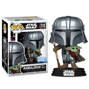 Djarin Din, Grogu Din (Star Wars #772 Mandalorian with Grogu Impressions Series), STAR WARS: The Mandalorian, Funko, Pre-Painted