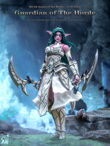 Tyrande Whisperwind (Queen of the Moon), World Of Warcraft, Individual Sculptor, Action/Dolls, 1/10