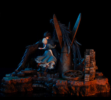 Howl, Sophie Hatter (Howl's Moving Castle War In the Hug), Howl's Moving Castle, Individual Sculptor, Pre-Painted
