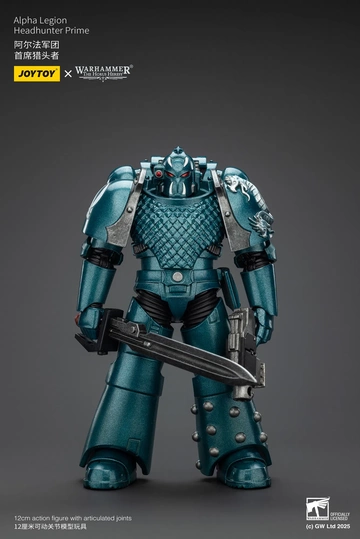 Alpha Legion Headhunter Prime, Warhammer: The Horus Heresy, Unknown, Action/Dolls, 1/18