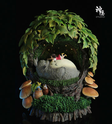 Mei Kusakabe, Totoro Chibi, Totoro Chuu, Totoro O (My Neighbor Totoro's Rest in the Tree Hole), My Neighbor Totoro, Individual Sculptor, Pre-Painted