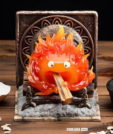 Calcifer, Howl's Moving Castle, Individual Sculptor, Pre-Painted