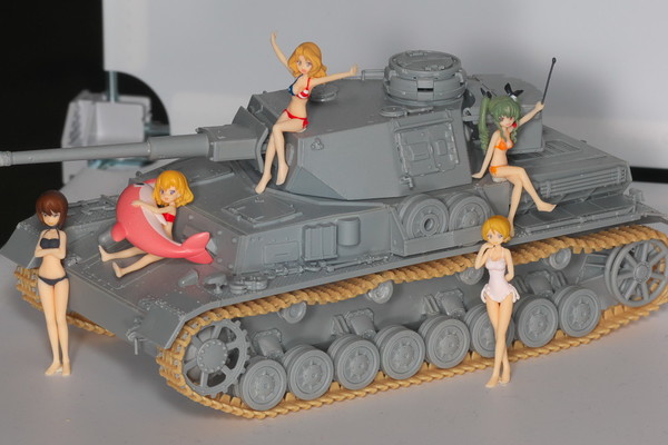 Darjeeling (Captain Swimsuit Set), Girls Und Panzer, Studio Respawn, Garage Kit, 1/35