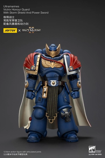 Victrix Guard (Ultramarines Victrix Honour Guard with Storm Shield And Power Sword), Warhammer 40000 SpaceMarine II, Unknown, Action/Dolls, 1/18