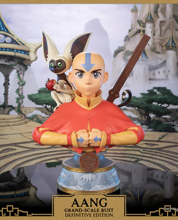 Aang, Momo (Aang Grand Scale Bust Definitive Edition), Avatar: The Last Airbender, First 4 Figures, Pre-Painted