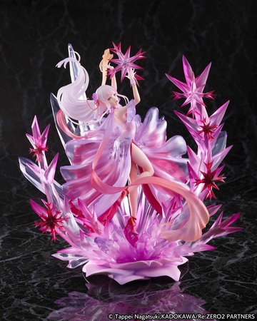 Emilia (Crystal Dress), Re: Zero Kara Hajimeru Isekai Seikatsu, EStream, Pre-Painted, 1/7