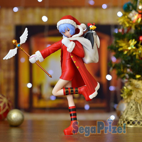Ayanami Rei, PenPen (Christmas), Shin Seiki Evangelion, SEGA, Pre-Painted