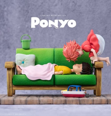 Ponyo, Sousuke (03 The Most Gentle Companion Ponyo and Sousuke), Gake No Ue No Ponyo, Individual Sculptor, Pre-Painted, 1/6
