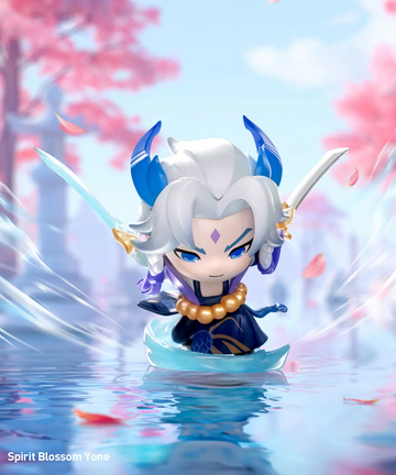 Yone (POP MART Chibi Series Figures Spirit Blossom), League Of Legends, Unknown, Trading