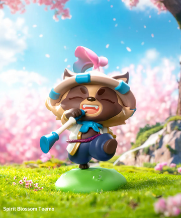 Teemo (POP MART Chibi Series Figures Spirit Blossom), League Of Legends, Unknown, Trading
