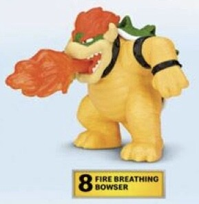 Bowser King Koopa (Fire Breathing Bowser), Super Mario Brothers: Peach-hime Kyuushutsu Daisakusen, McDonald's, Trading