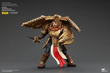 Legio Custodes Custodian Venatari (Squad Venatari with Venatari Lance), Warhammer: The Horus Heresy, Unknown, Action/Dolls, 1/18