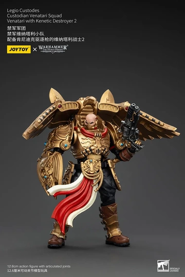 Legio Custodes Custodian Venatari (Squad Venatari with Kenetic Destroyer 2), Warhammer: The Horus Heresy, Unknown, Action/Dolls, 1/18