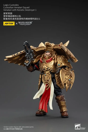 Legio Custodes Custodian Venatari (Squad Venatari with Kenetic Destroyer 1), Warhammer: The Horus Heresy, Unknown, Action/Dolls, 1/18