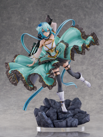 Asada Shino (Sinon -Crystal Dress -), Sword Art Online II, EStream, Pre-Painted, 1/7