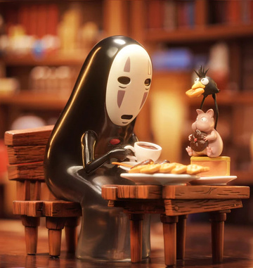 Bou, Kaonashi, Yu-bird (Vol. 1 Kaonashi), Spirited Away, Individual Sculptor, Pre-Painted