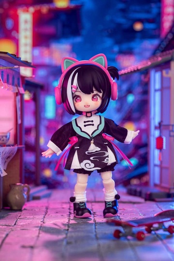 Pink Cat, Unknown, Action/Dolls, 1/12