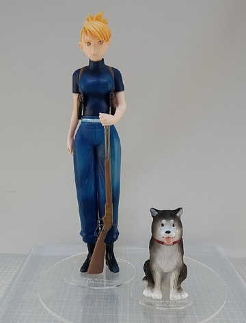 Black Hayate, Riza Hawkeye (Riza & Black Hayate), Fullmetal Alchemist, Individual Sculptor, Garage Kit, 1/8