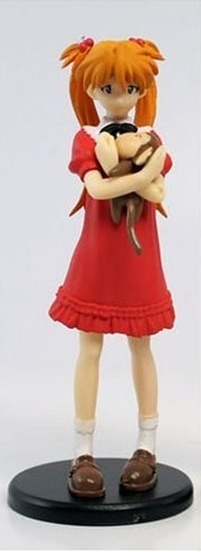 Souryuu Asuka Langley (HGIF Eva 01 Sadamoto Collection Red Dress), Neon Genesis Evangelion, Bandai, Trading