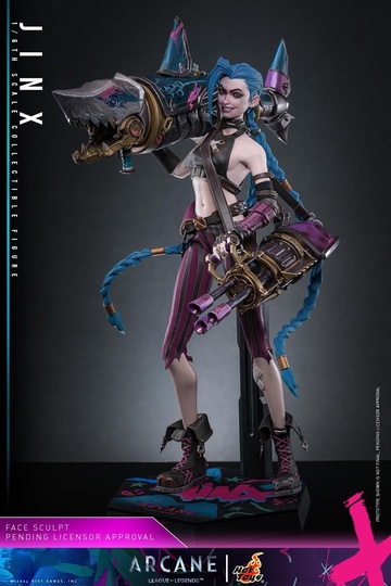 Jinx, Arcane: League Of Legends, Hot Toys, Action/Dolls, 1/6