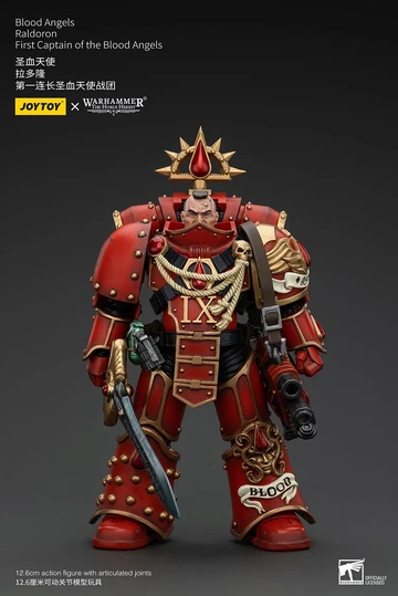 Raldoron First Captain Of The Blood Angels (Blood Angels), Warhammer: The Horus Heresy, Unknown, Action/Dolls, 1/18