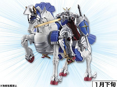 Kiba Musha (Prize figure), Kidou Senshi Gundam, Banpresto, Action/Dolls