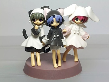 Kotarou Higuchi, Misha, Shia (Higuchi Kotarou, Misha, Shia Pajama), Pita Ten, Bandai, Trading