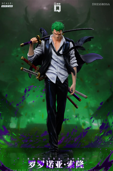 Roronoa Zoro (LQ x IU Studio Roronoa Zoro), One Piece, Individual Sculptor, Pre-Painted, 1/8