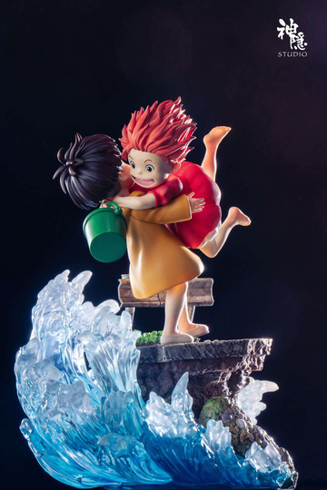 Ponyo, Sousuke (Ponyo Likes Sousuke), Gake No Ue No Ponyo, Individual Sculptor, Pre-Painted