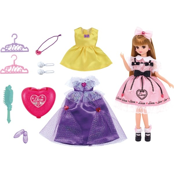 Licca-chan (Daisuki Licca-chan Gift Set), Licca-chan, Takara Tomy, Action/Dolls, 4904810883296