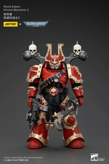 World Eaters Khorne Berzerker (World Eaters Khorne Berzerker 2), 000, Warhammer 40, Unknown, Action/Dolls, 1/18