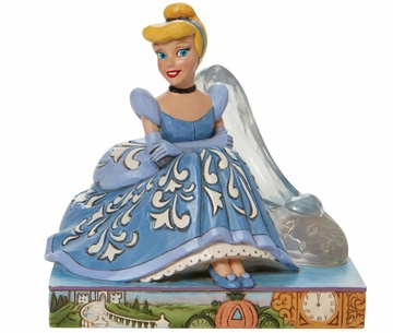 Cinderella (Glass Slipper), Cinderella, Enesco, Pre-Painted