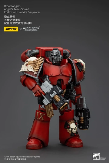 Blood Angels Angel’s Tears Squad Erelim (Blood Angels Angel’s Tears Squad Erelim with Volkite Serpentas), Warhammer: The Horus Heresy, Unknown, Action/Dolls, 1/18