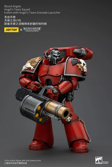 Blood Angels Angel’s Tears Squad Erelim (Blood Angels Angel’s Tears Squad Erelim with Angel’s Tears Grenade Launcher), Warhammer: The Horus Heresy, Unknown, Action/Dolls, 1/18