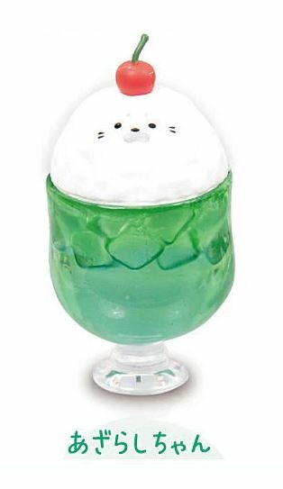 Cream Soda's Azarashi-chan and Friends Mascot Figure [258020] (Seal), Unknown, Trading