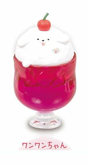 Cream Soda's Azarashi-chan and Friends Mascot Figure [258022] (Dog), Unknown, Trading