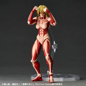 Female Titan (Revoltech), Shingeki No Kyojin, Kaiyodo, Action/Dolls