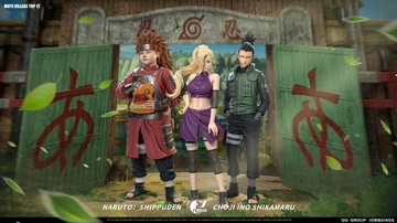 Chouji Akimichi, Nara Shikamaru, Yamanaka Ino (Boar–Deer–Butterfly Akimichi Choji & Nara Shikamaru & Yamanaka Ino), Naruto: Shippuuden, Individual Sculptor, Pre-Painted, 1/6