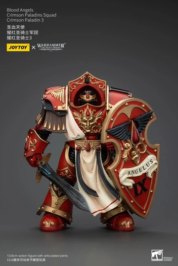Blood Angels Crimson Paladin (s Squad Crimson Paladin 3), Warhammer: The Horus Heresy, Unknown, Action/Dolls, 1/18