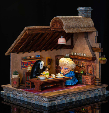 Bou, Chihiro Ogino, Kaonashi, Yu-bird, Zeniiba (Tea Party at Zeniba's House), Spirited Away, Individual Sculptor, Pre-Painted