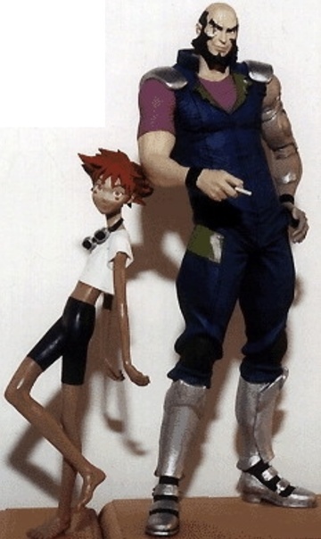 Edward Wong Hau Pepelu Tivrusky IV, Jet Black (Jet & Ed), Cowboy Bebop, Amie-Grand, Garage Kit, 1/7