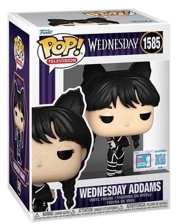 Wednesday Addams (#1585), Wednesday, Funko, Pre-Painted