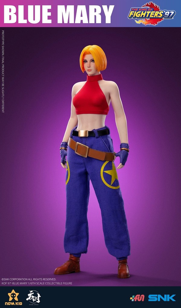 Blue Mary, The King Of Fighters '97, Tunshi Studio, Action/Dolls, 1/6