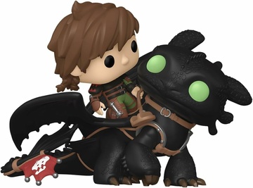 Hiccup, Toothless (#123 Hiccup with Toothless), How To Train Your Dragon 2, Funko, Pre-Painted