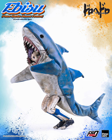 Ebisu (Peace Sharks Mascot), Dorohedoro, Threezero, Action/Dolls, 1/6