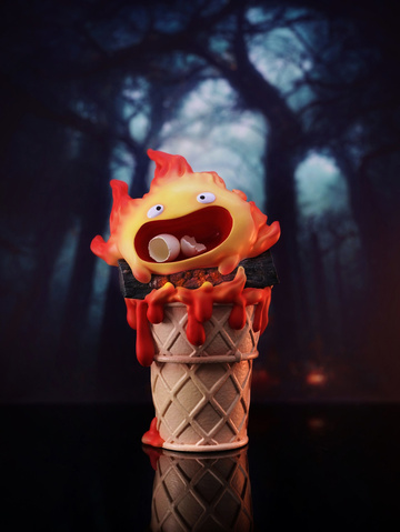 Calcifer (Ice Cream Solid Color), Howl's Moving Castle, Individual Sculptor, Pre-Painted