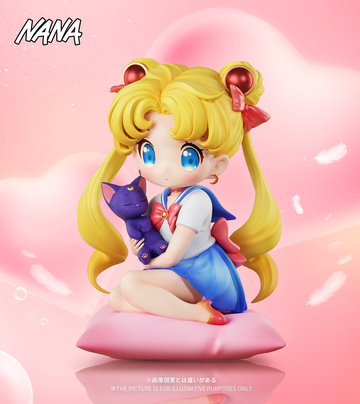 Luna, Tsukino Usagi (Sailor Moon Sitting Posture Q), Sailor Moon, Individual Sculptor, Pre-Painted