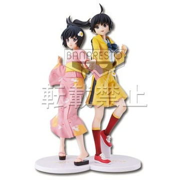 Araragi Karen, Araragi Tsukihi (Karen & Tsukihi Fire Sisters Premium Figure Special), Nisemonogatari, Banpresto, Pre-Painted