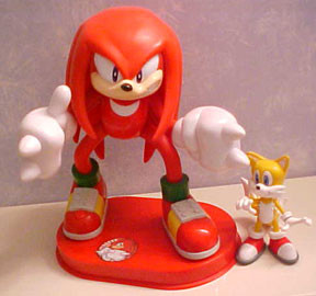 Knuckles the Echidna (Giant Talking Figure), Sonic Adventure, Sonic X, Toy Island, Action/Dolls